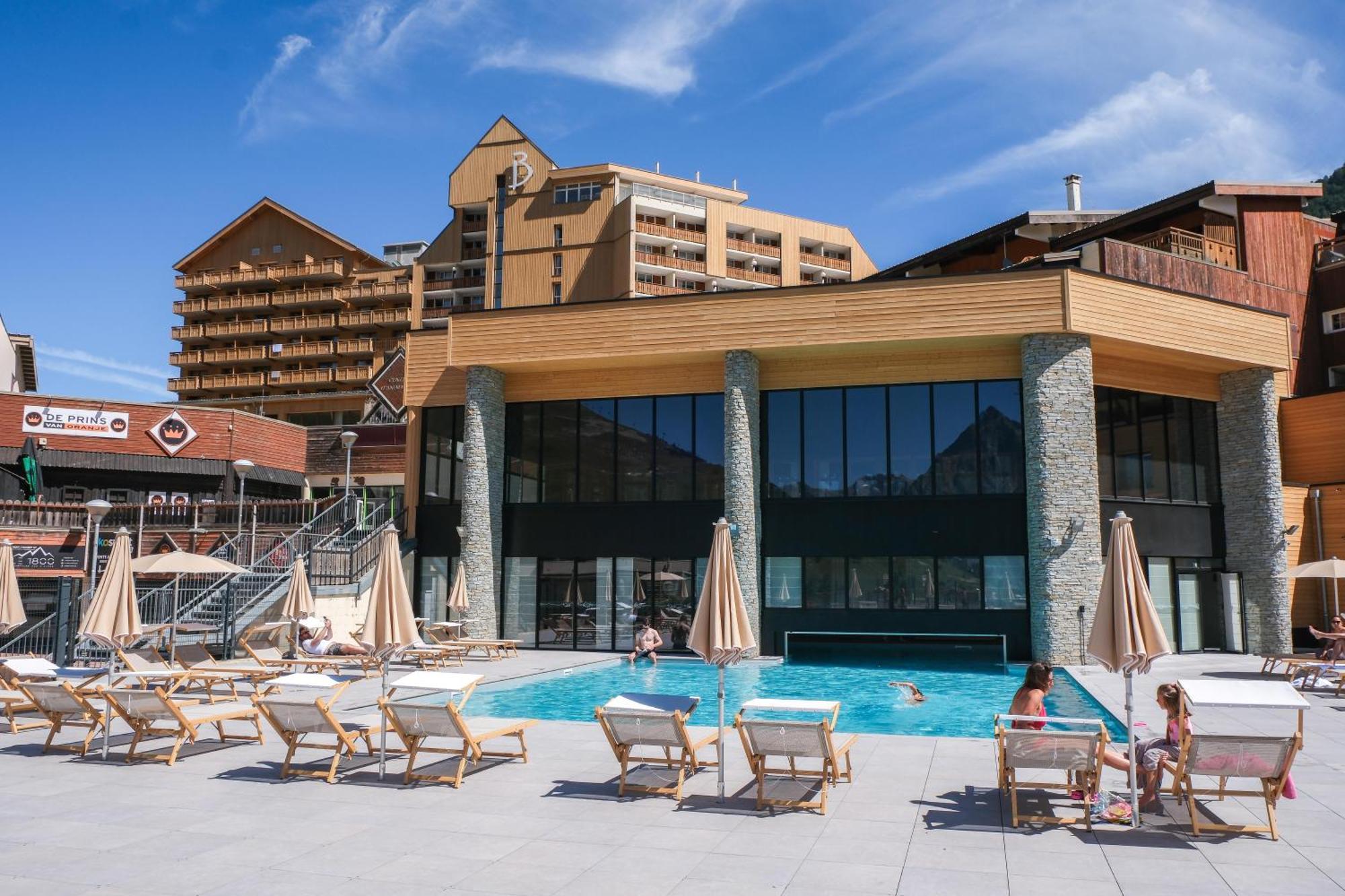 ホテル Belambra Clubs Les 2 Alpes Les Cretes レ・デュー・アルプ エクステリア 写真