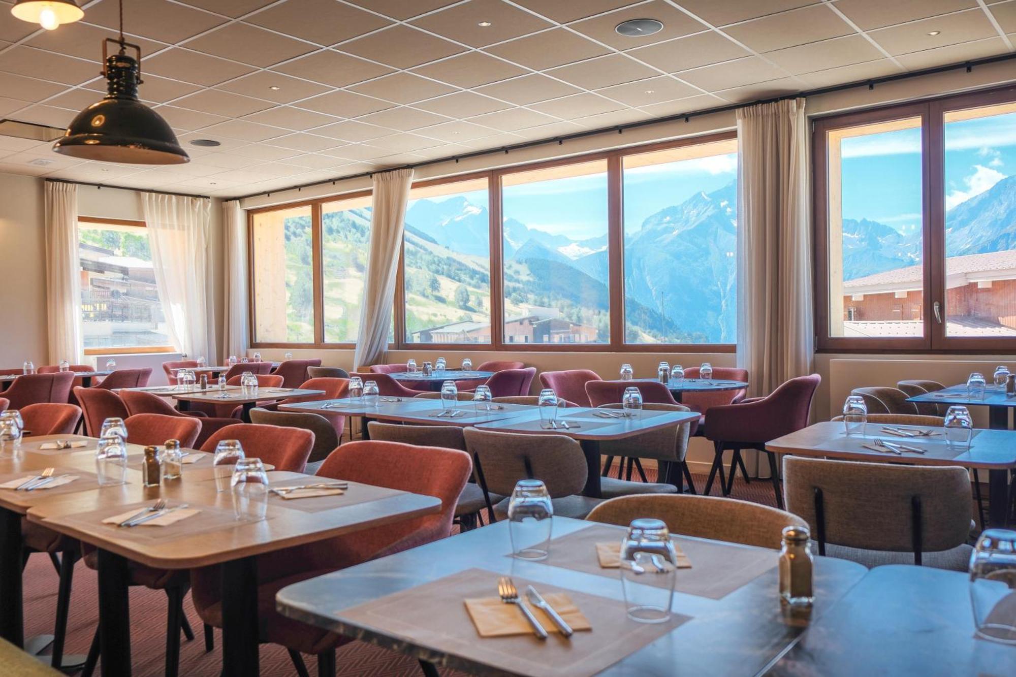ホテル Belambra Clubs Les 2 Alpes Les Cretes レ・デュー・アルプ エクステリア 写真