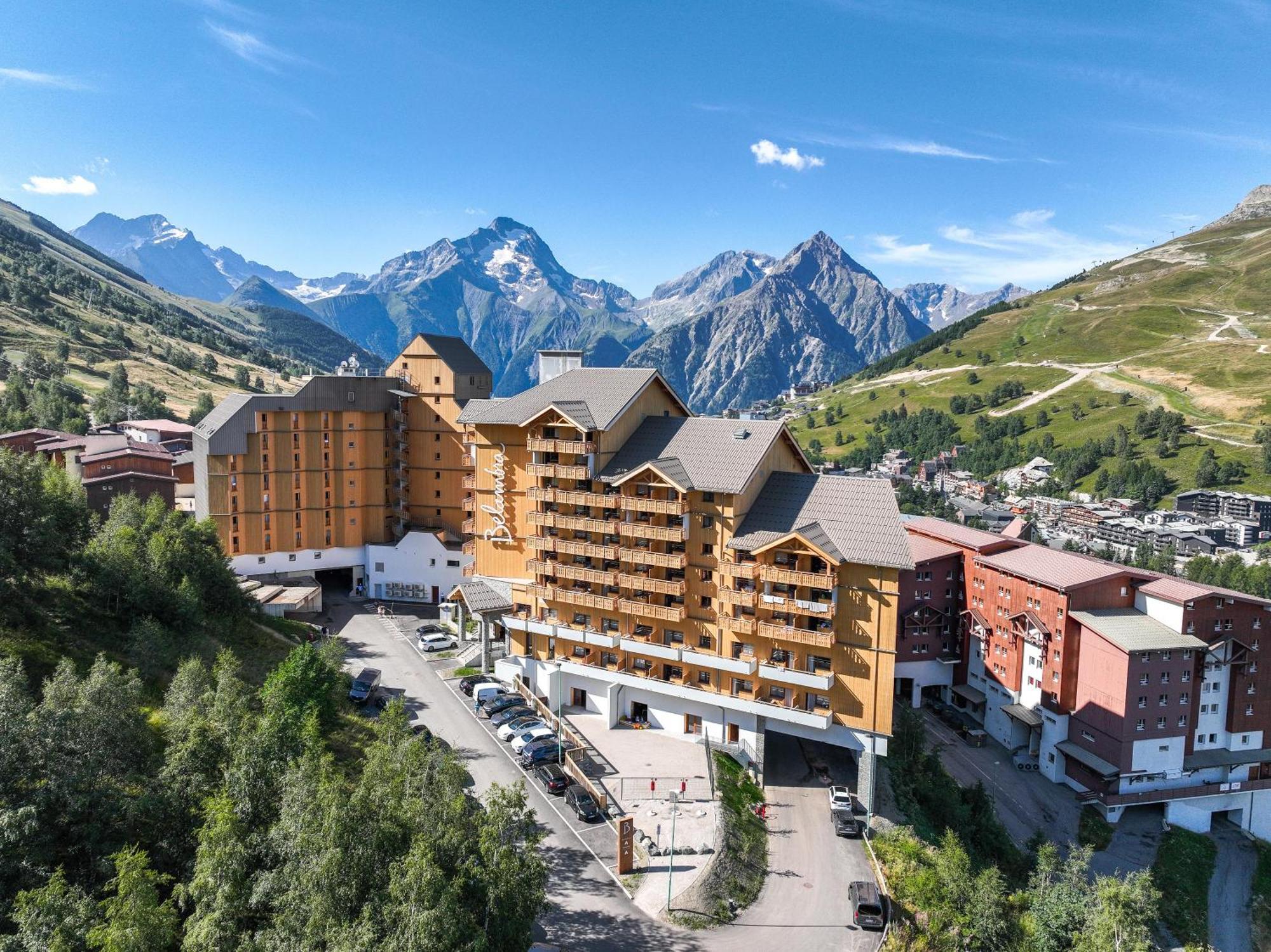 ホテル Belambra Clubs Les 2 Alpes Les Cretes レ・デュー・アルプ エクステリア 写真